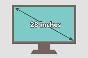 Flat Screen Tv Size Chart