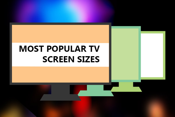 Led Tv Size Chart