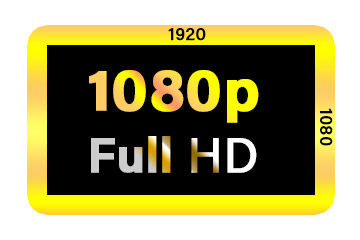 Full hd (1080p) TV resolution