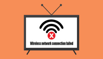 TV wifi connection failed