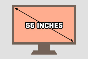 55-inch TV